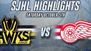 HIGHLIGHTS Nipawin Hawks at Weyburn Red Wings  Oct 5 2024 [upl. by Mcadams964]