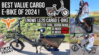 2024s Best Value Cargo EBike  Engwe LE20 Review amp Test GIVEAWAY Crazy Black Friday Deals [upl. by Neelak]