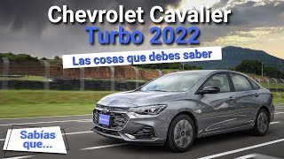 Chevrolet Cavalier Turbo 2022 – Las cosas que debes saber del renovado sedán  Autocosmos [upl. by Aihppa988]