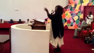 Duranice Pace preaching 512016 [upl. by Htesil82]