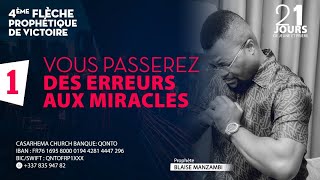 4ème jours I Passez des erreurs aux miracles avec lapôtre Prospère Kalombo [upl. by Rollo]