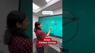 Interactive Flat Panel 65 Inch Smart Board  How To Use Smart Board Compass  Math Tools [upl. by Manville]