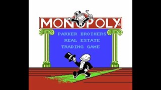 Longplay NES  Monopoly [upl. by Kosse]