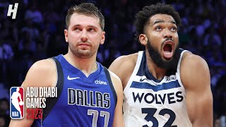 Dallas Mavericks vs Minnesota Timberwolves  Full Game Highlights  2023 NBA Abu Dhabi Games [upl. by Caye]