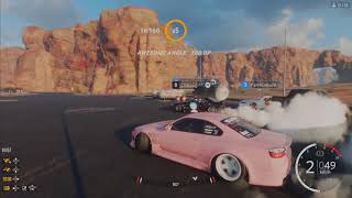 Red Rock Tandem  CarX Drift Racing Online PS5 gameplay 4K [upl. by Anirahs]