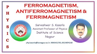 ferro antiferro and ferrimagnetism [upl. by Celesta]