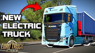 ETS2 All New Electric Truck  Scania S BEV  Detailed Overview [upl. by Kial93]