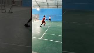 BADMINTON Sparring badminton shorts beginners badmintonlovers bulutangkis skills [upl. by Anitrak]