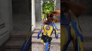 Vault 33 knows the bumble bee dance 😘 cosplaytiktok [upl. by Gaston]