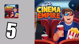 Idle Cinema Empire Idle Games  Gameplay Walkthrough Part 5  iOS Android Gameplay  LHT Gaming [upl. by Ydassac]