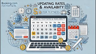 Updating your rates and availability Bookingcom for Partners [upl. by Grimbal]