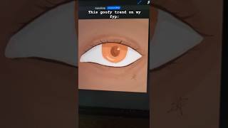 IM ALL FOR EYE EXCLUSIVITY   eye meme trend fyp roblox drawing artist funny realistic [upl. by Budwig383]