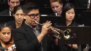 Hummel Trumpet Concerto  3rd movement  Elmer Churampi trumpet Benjamin Zander conductor [upl. by Amre]