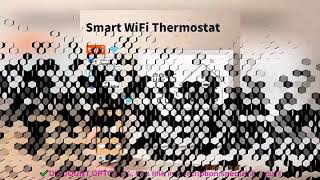 Smart Tuya WiFi WaterElectric Floor Heating Thermostat Water Gas Boiler Temperature Contr Review [upl. by Yorgo]