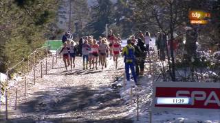 European Cross Country Championships U23 Women Samokov 2014 Bulgaria [upl. by Ide]