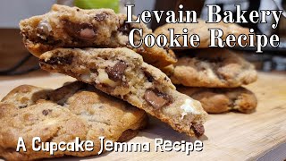 How to Make Levain Bakery Cookies at Home  Chocolate And Macadamia Nuts [upl. by Meensat]