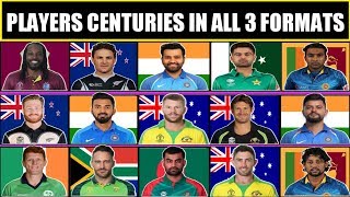 Cricketers Who Have Scored Centuries in All Three Formats  Rohit Sharma Chris Gayle David Warner [upl. by Bobbi]