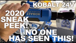 Lowes Kobalt 24V First Look  New Tools for 2020 [upl. by Attah]