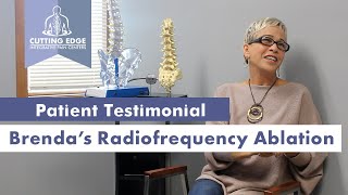 Patient Testimonial Radiofrequency Ablation RFA for Back Pain [upl. by Yonita]