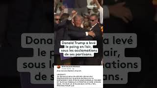 Zoerec ATTENTAT SUR LE DONALD TRUMP EN PENNSYLAVIE  LE SERVICE L’ANNONCE DEPUIS 2016 ET 2020 [upl. by Rebmetpes]