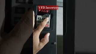 VFD inverter settings foryou unfrezzmyaccount [upl. by Phila]