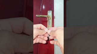 Remove the broken key in the lock in seconds ideas innovation works crafts handmade creativity [upl. by Mordy]