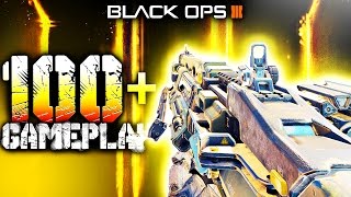 100 GAMEPLAY  2 SHOT GORGON LMG Call of Duty Black Ops 3 LIVE [upl. by Marchal]