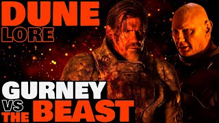 Gurney Halleck vs Beast Rabban  The Final Showdown  Dune Lore Explained [upl. by Ellenaej]