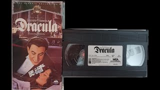 Closing to Drácula 1931 Spanish version 1992 VHS [upl. by Teahan]