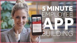 Building An Employee App in 5 Minutes [upl. by Nomyt]