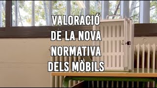 Valoració de la nova normativa dels mòbils  Institut Llavaneres 2024 [upl. by Reh]