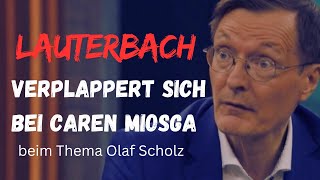 Bei MIOSGA verrät die Koalition plötzlich ihre Prinzipien und LAUTERBACH Olaf Scholz [upl. by Bilow]