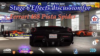 CSR2CSR Racing 2 Ferrari 488 Pista spider S6 effects [upl. by Sucerdor]