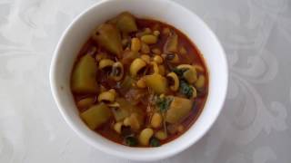 Chawli Bhaji Recipe in Marathi चवळीची भाजी  Chawli Usal Recipe In Marathi [upl. by Adnovad]