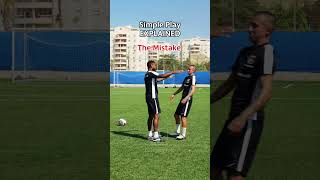 Simple Play EXPLAINED💫 football becomepro success viralvideo viralshorts fyp jurgencolin [upl. by Enamrahs]