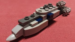 Lego Recusant Class Light Destroyer Speedbuild Star Wars Revenge of the Sith Improved Design [upl. by Asenev]