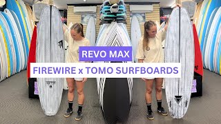 Revo Max Surfboard By FireWire and Tomo Surfboards  Step up Twin  Performance Mid Length [upl. by Airak]