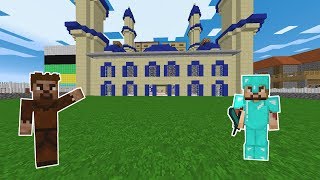 ZENGİN ŞEHRE CAMİ YAPTIRDI  Minecraft [upl. by Demb]