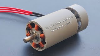 Making Brushless Spindle Motor at 54000RPM [upl. by Anneres]