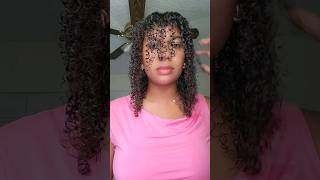 styling my curls with the denman brush curlyhair rizos naturalhair curlygirls [upl. by Rhine405]