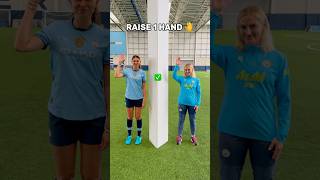 Telepathy Challenge vs Man City Women 🙈🧠 [upl. by Diamond52]