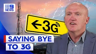 3G network to shutdown in a number of months  9 News Australia [upl. by Nahsab]