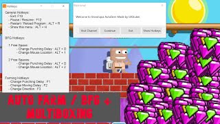 GROWTOPIA Auto Farm  Auto BFG  Multiboxing No Gabb ALL VERSIONS  No Virus [upl. by Sulakcin113]