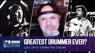 Who Is the Greatest Drummer of All Time Lars Ulrich Settles the Debate [upl. by Silrac]