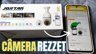 Câmera wifi rezzet yoose do mercado livre como configurar [upl. by Eicirtap]