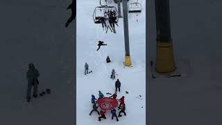 Boy falls from Chairlift at Whistler [upl. by Blaine]