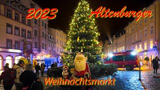 2023  Altenburger Weihnachtsmarkt [upl. by Hsur]