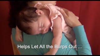 How to Burp a Newborn Baby SD 480p [upl. by Alcine]