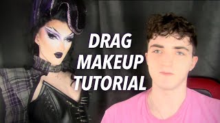 INDEPTH DRAG MAKEUP TUTORIAL  Vahlor Grimm [upl. by Youngran]