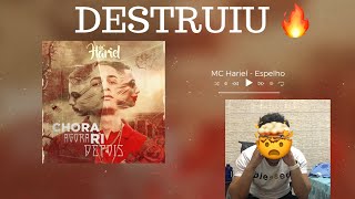 REACT 🔥 Mc Hariel  Espelho feat Gaab Áudio Oficial [upl. by Iffar]